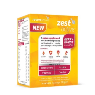Zest Active 30 sáčků berry (Energie, imunita, mozek, funkce svalů)
