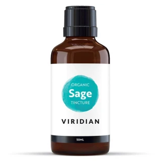 Sage Tincture 50ml Organic (Šalvěj lékařská Bio tinktura)