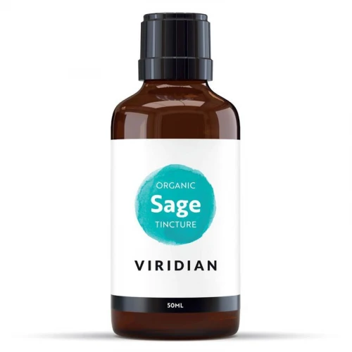 Sage Tincture 50ml Organic (Šalvěj lékařská Bio tinktura)