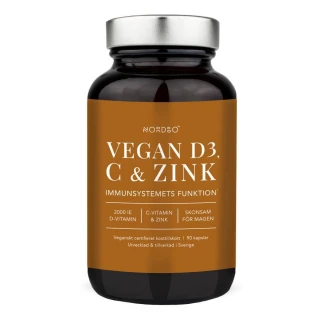 Vegan D3, C and Zinek 90 kapslí SK