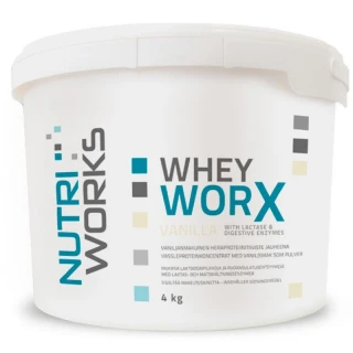 Whey Worx 4 kg vanilka