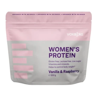 Womens Protein 990g vanilka - malina