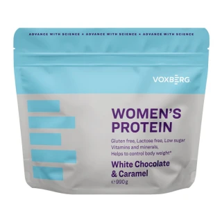 Womens Protein 990g bílá čokoláda s karamelem