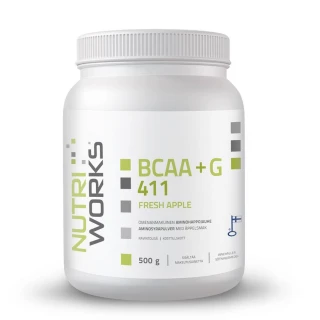 BCAA + Glutamin 4:1:1 500 g fresh apple