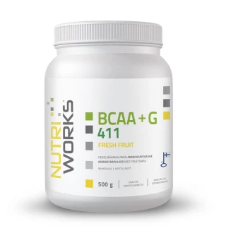 BCAA + Glutamin 4:1:1 500 g fresh fruit