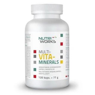 Multivitaminerals 120 kapslí (Směs vitamínů a minerálů) SK
