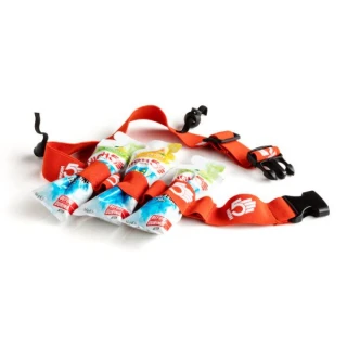 Pružný pás se zásobníkem